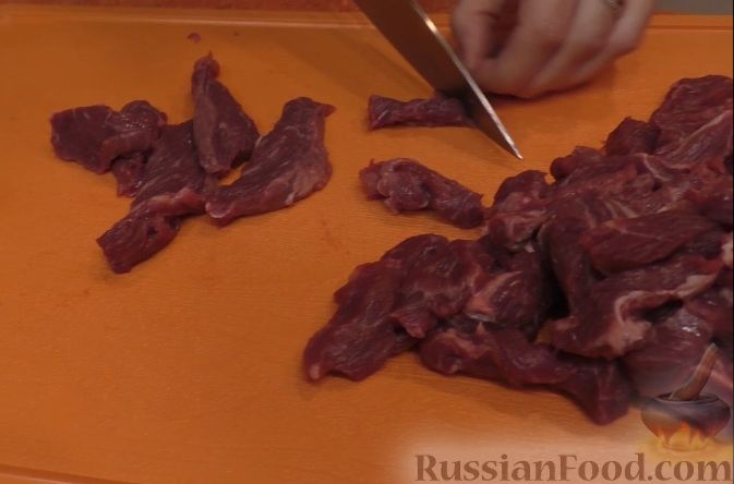 Салат с рисовой лапшой
