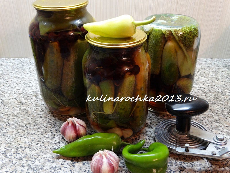 огурцы маринованные