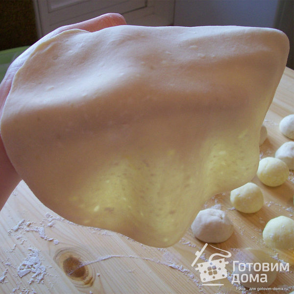 Балкарские хичины (жареные лепешки с сыром и картофелем) фото к рецепту 7