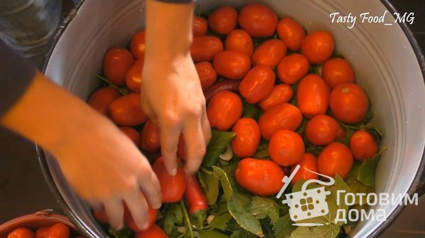 Квашеные помидоры на зиму фото к рецепту 8