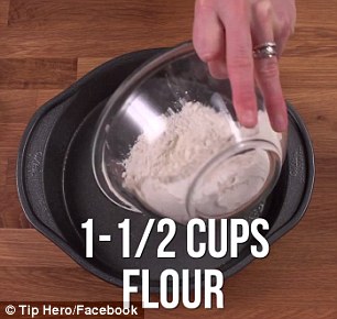 Easy as 1,2,3: The fudgy dessert, dubbed the