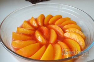 Карамелизированные персики