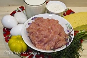 Куриная запеканка: Ингредиенты Куриная запеканка: Ингредиенты