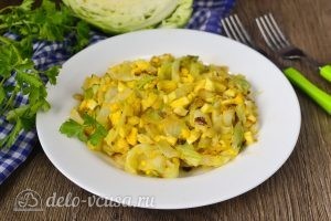 Начинка для пирожков с капустой и яйцом