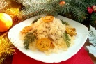 Новогодний салат "Кукареку"