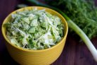 Салат из свежей капусты и огурца