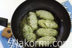 Куриные котлеты с брокколи