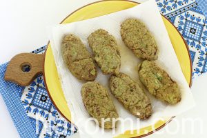 Куриные котлеты с брокколи
