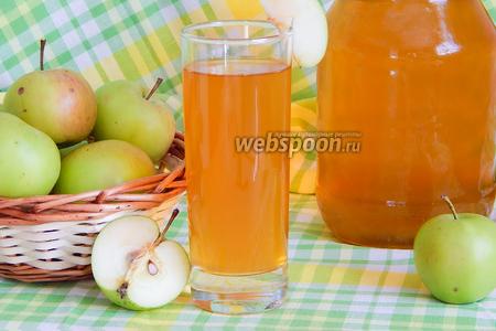 Фото рецепта Яблочный сок на зиму