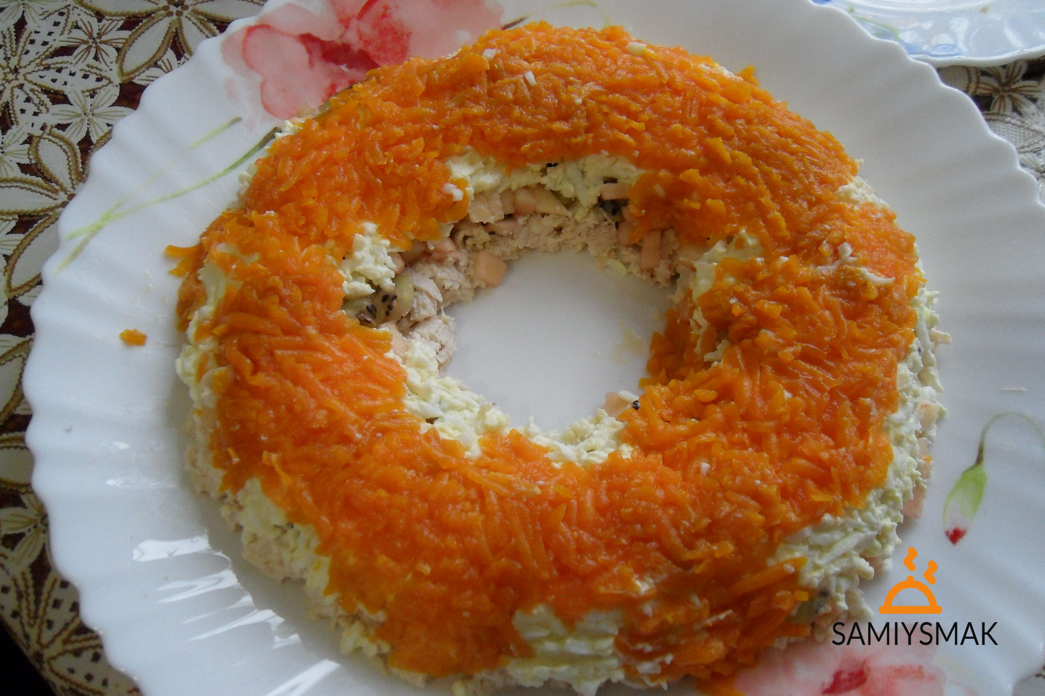 Морковь в салате