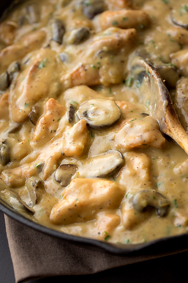 Chicken Stroganoff 