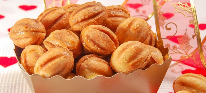 печенье орешки с майонезом