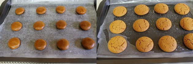 Eggless Ginger Cookies Recipe 